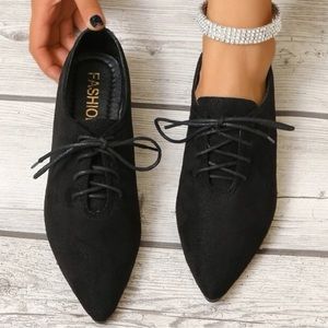 Pointed toe loafers
